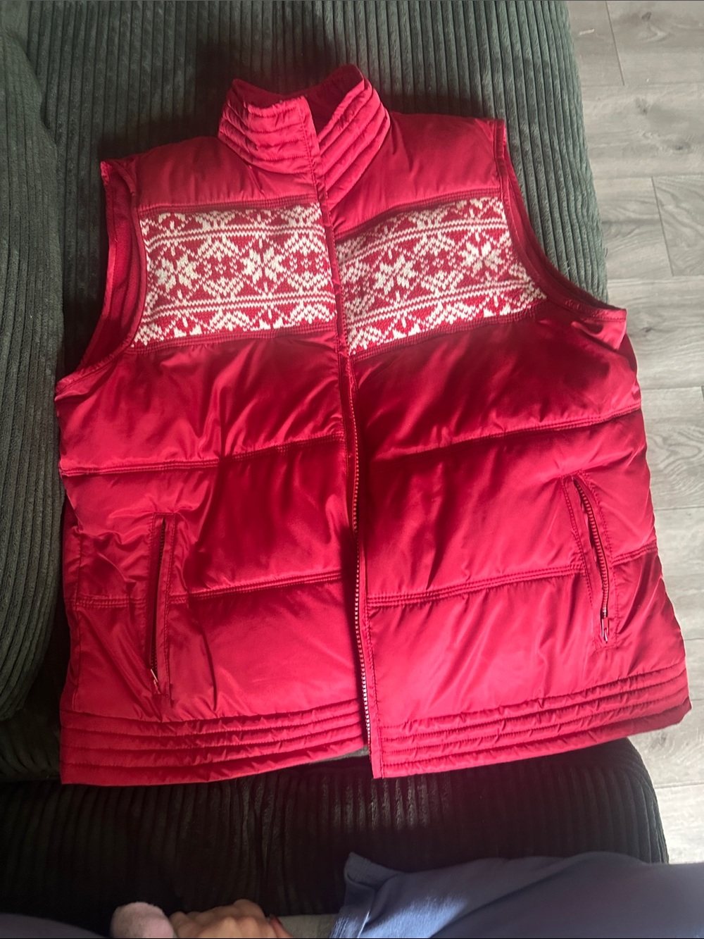 Vintage Old Navy -Holiday 2007 Collection Quilted Puffer Vest